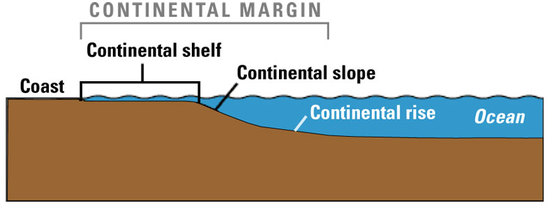 blank continental margin